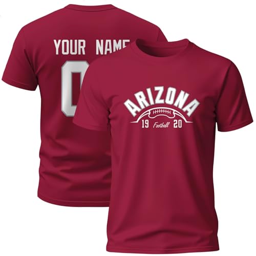 Image of ANTKING T-Shirt Custom Name Number Crewneck Short Sleeve for Men Youth Gifts