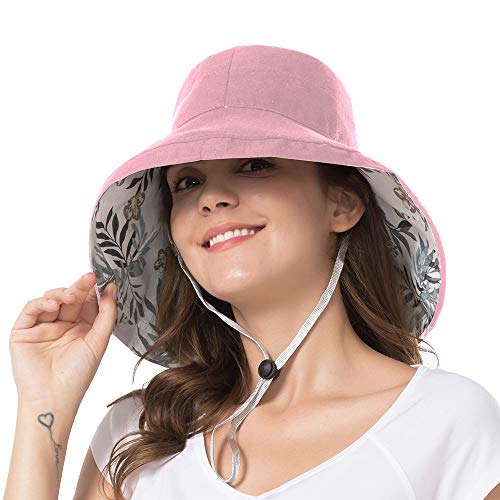 iHomey - Sombrero protector solar plegable UPF 50+ para mujer - - Talla única