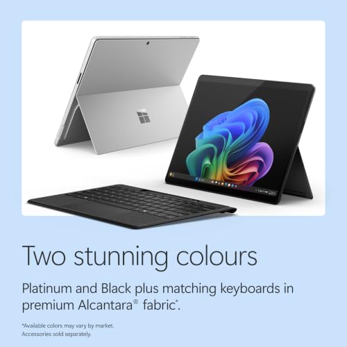 Image of Microsoft Surface Pro 13 inch - Snapdragon X2 Plus 10C - 16GB RAM - 512GB SSD - LCD PixelSense Touchscreen - Black - Windows 11 Home Copilot+ PC - 12th Edition - EP2-73281 - Microsoft 365 for 6 Months*
