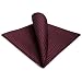 Shlax&Wing Solid Red Pocket Square Mens Hankies Hanky