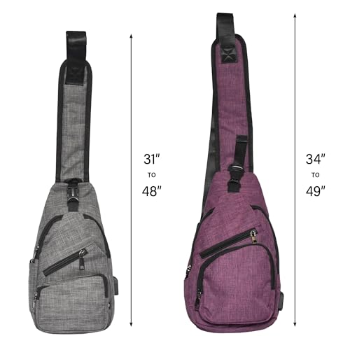 Image of Nupouch Anti-Theft Daypack: Anti Theft Crossbody Bag, Lightweight for Travel, Hiking, or Everyday Pickpocket Protection