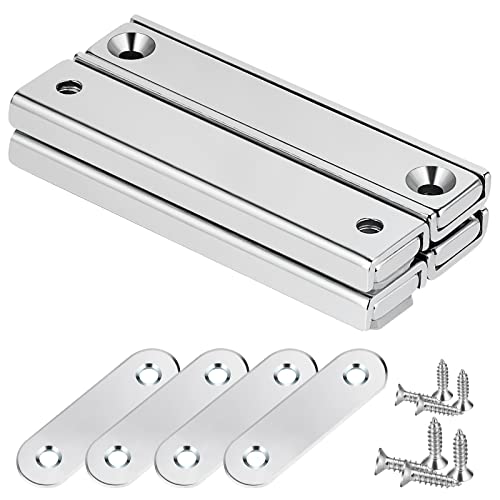 Wukong 4PCS Magneti Rettangolari 20kg, 40x13,5x5mm