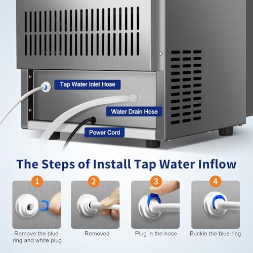 Commercial ice maker machine