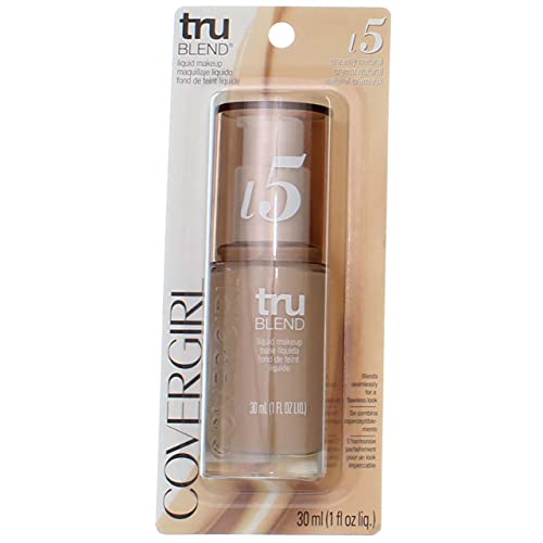 Covergirl Trublend Liquid Foundation, Creamy Natural, 1 Oz #TOP27