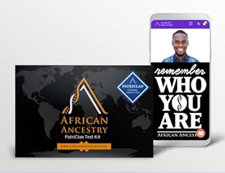 African Ancestry PatriClan Test Kit - Personal Genetic Ancestry DNA Test, African Ethnicity or Tribe, African Country