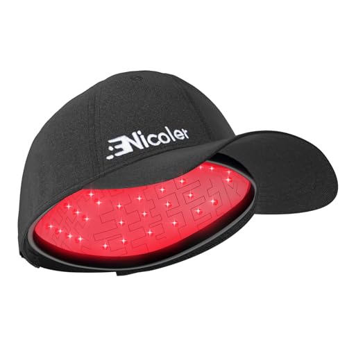 Nicoler Hair Growth Cap with 147 Beads, Laser Cap 650nm ...