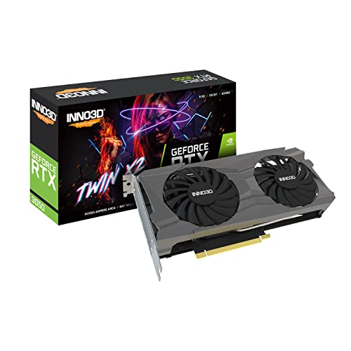 Image of INNO3D Geforce RTX 3050 Twin X2 8Gb Gddr6 Pci-E 4.0 X4 Gaming Graphic Card -N30502-08D6-1190Va42,pci e x4