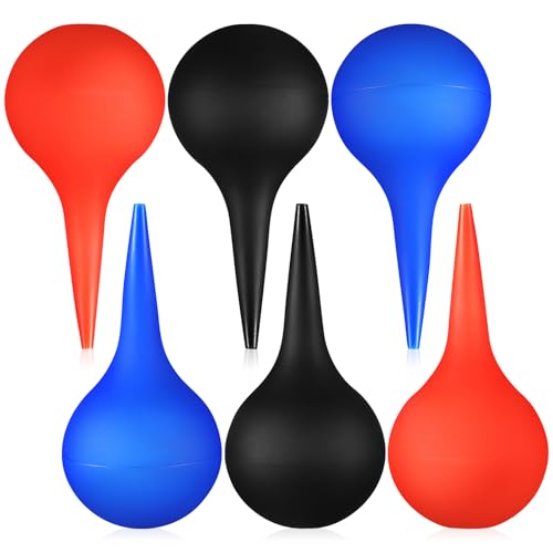 STOBAZA 6 Pcs Boules Nettoyantes pour Oreilles en Caoutchouc 60 Ml Ampoules à Presser pour Élimination du Cérumen Nettoyage Profond et Dépoussiérage pour...