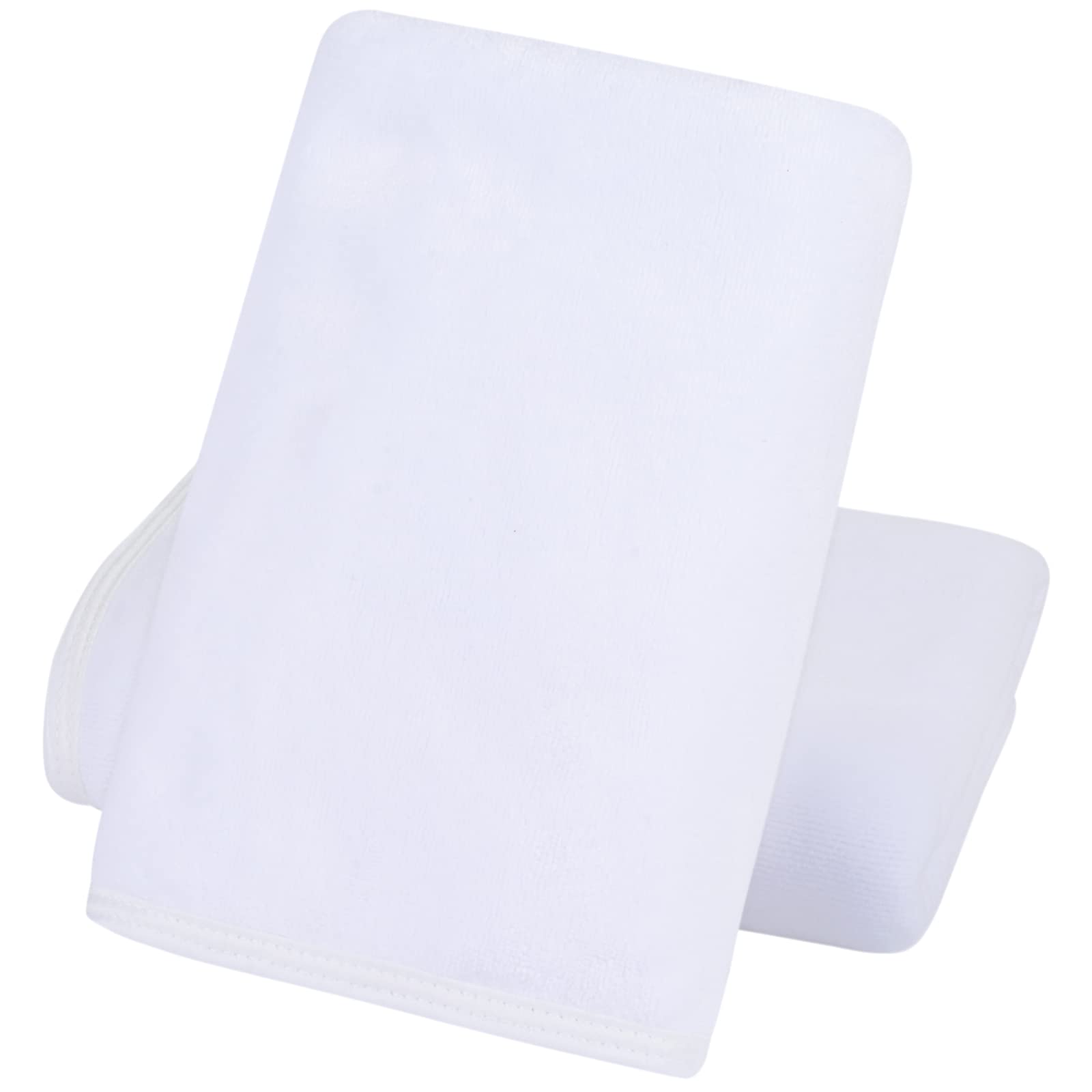 KinHwa Hand Towels (2, White, 16inch x 30inch)