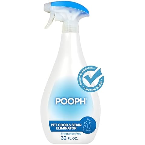 Pooph Pet Odor Eliminator, 32oz Spray Cover