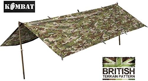 britisches armee tarp Kombat Tactical Militärischer Militär-Poncho, BTP, Tarnmuster, Wasserdicht, Nylon, 250 x 170 cm, Grün Sport & Freizeit Abmessungen (LxH):1000 x 500 VORTEX Race Suit | Bicycle Repair