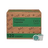 Day to Day Colombian Supreme Single Serve Coffee Cups, Fits Keurig K Cup Brewers, Box of 120 (03920)