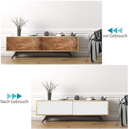 Haberi Zelfklevende meubelfolie voor meubels, keuken, kastdecoratie, waterdichte designfolie, zelfklevende muursticker… - Afbeelding 7