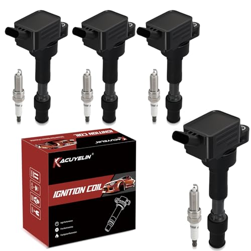 UF816 Ignition Coil Pack and Iridium Spark Plugs Set of 4