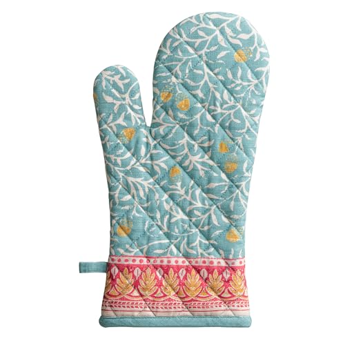 Maison d'Hermine Oven Gloves 100% Cotton Oven Mitt (7" x 13", Pack of 1)