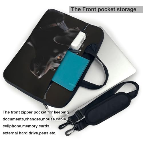 Bolso para Laptop Labrador Negro 15.6 pulgadas miniatura 4