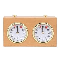 Timer analógico do relógio de xadrez Timer retro Competição mecânica Ferramenta de tempo