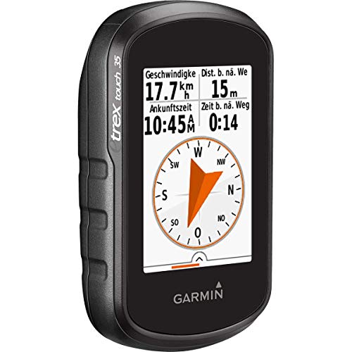 Garmin eTrex Touch 35 - GPS-Outdoor-Navigationsgerät mit Topo Active Europakarte, 2,6' Farbdisplay,...