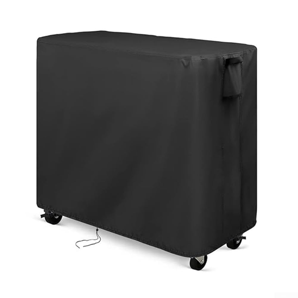 Cooler Cart Cover,210D Side Table Storage Box/Ice Cart/Grill Table Cover 34" L X 19" W X 31" H/86 X 48 X 79 Cm