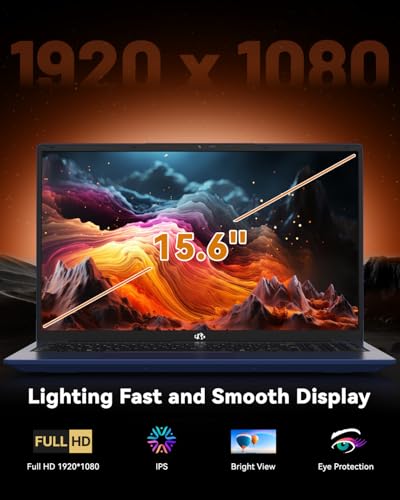Image of NIMO 15.6 inch IPS FHD-Business-Laptop, 8 Cores AMD Ryzen 7 Pro 6850U 32GB RAM 1TB SSD (Beat i7-1360P Up to 4.7GHz) Radeon 680M 100W Fast PD Backlit Keyboard for Content Creators & Student 2-Yr Warranty