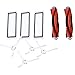 SODIAL Paquet De 9 Filtres Hepa Brosse Latérale Brosse Principale pour Xiaomi Roborock Mi S50 S51 S55 S5 Xiaowa Accessoires Pièces De Rechange D'Aspirateur