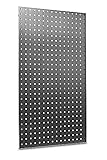 Triton Products LB2-S Stainless Steel LocBoard Square Hole Pegboard, 24'x42-1/2'x9/16', with Wall...