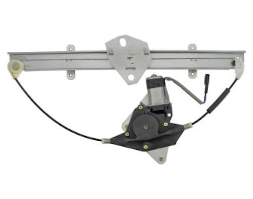 Image of TRQ Front Left Power Window Regulator & Motor Assembly Drivers Side Compatible with 1995-2000 Ford Contour Mercury Mystique FO1350143