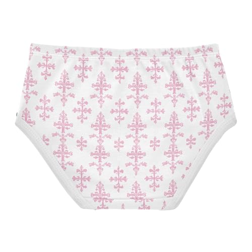 Girls' Underwear Rococo Cross Cotton Stretch Comfort Toddler Panties2