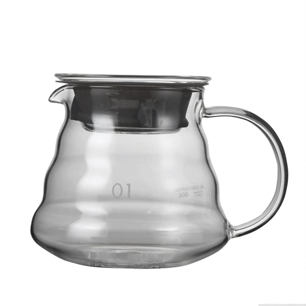 Bricco In Vetro Borosilicato Per Latte - Resistente Al Calore, Con Manico, Capacità 360ml O 600ml - Foto 3