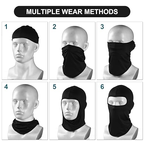 Image of Vicenpal 60 Pcs Balaclava Face Masks Bulk Men Lightweight Full Face Cover Breathable Balaclava Pasamontanas Ski Winter Mask