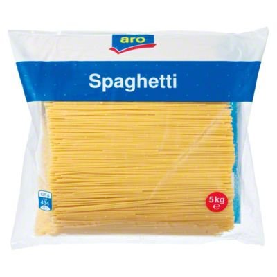 Aro Spaghetti Teigware aus Hartweizen, 5 kg