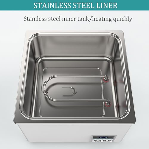 Digitales Labor Wasserbad Water Bath/Wasserbad Laborgerät/Heating Devices Stainless Steel Liner mit wählbaren Öffnungen für Experiment/kommerzieller laborwasserbad