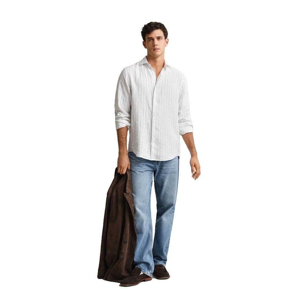 GANT 3260048 Linen Regular Fit Long Sleeve Shirt 2XL