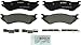 Bosch BP1096 QuietCast Premium Semi-Metallic Disc Brake Pad Set For Dodge: 2006-2010 Ram 1500, 2001-2008 Ram 2500, 2001-2008 Ram 3500; Rear