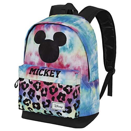 Disney Mickey Mouse Tie, Mochila Hs Fan 2.0, Azul