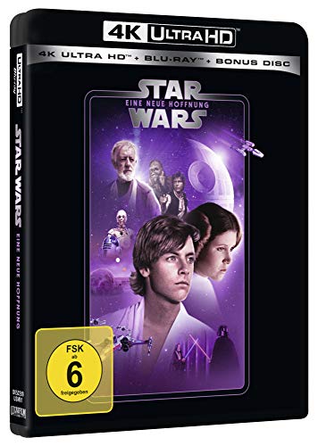 Star Wars: Episode IV – Eine neue Hoffnung – 4K Blu-ray (UHD + Blu-ray Disc)