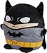 Mattel DC Cuutopia Batman Plush Toy, Super Hero Soft Rounded Pillow Doll, 10-inch Character Collectible