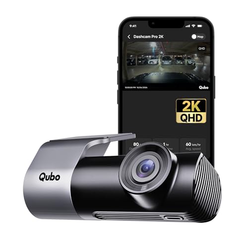 Qubo (2025 Edition) Car Dash Camera Pro 2K Resolution QHD Dash Cam from Hero Group | Made in India |...