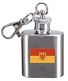 Flachmann Schlüsselanhänger Gravur Potsdam City Deutschland Flagge