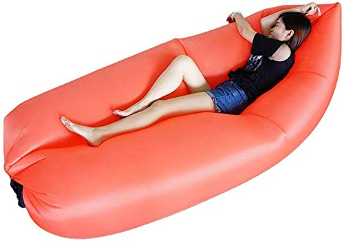 Inflatable Lounger, Polyester/Durable/Ripstop/Pool/Vacation/Beach/Portable/Ultra-light/Antifouling/Travelling