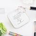 Teeglow Retirement Gift for Woman Ceramic Jewelry Dish Tray - Farewell Going Away Goodbye Gifts for Coworkers Leaving - Retirement Gift Jewelry Dish for Women Friends Retired Teachers Nurses