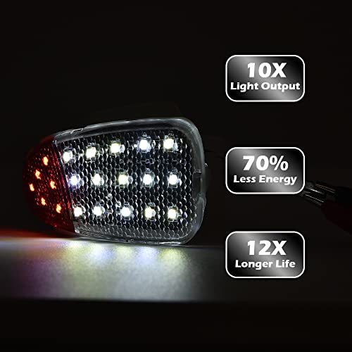 Lámpara LED de cortesía para panel interior de puerta compatible con Ford F150 y F250 1997-2003 miniatura 5