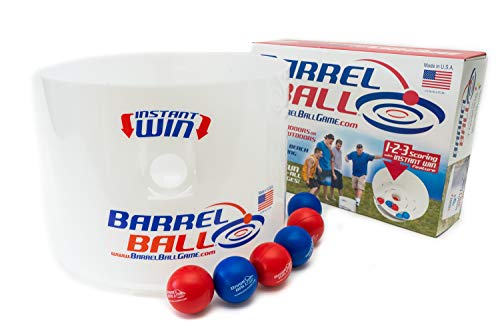 Barrel Ball Game, Tailgating Game, Beach Game, Yard Game, Durable, Waterproof