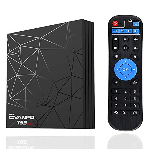 EVANPO Android 9.0 TV Box 4GB RAM 32 GB ROM Quad...