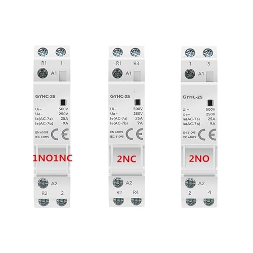 Contactor de CA modular corta picos de tensión en sistemas AC220V 2P 20A de hogar
