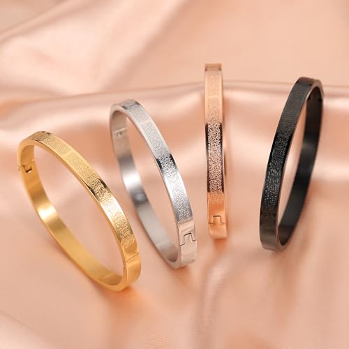 AYATUL KURSI Islamic Jewelry Bracelets Stainless Steel Openable Bangles Arabic Calligraphy Islamic Faith Gifts Messager Islamic Calligraphy Muslim Men Jewelry Bracelets Gift for Women4