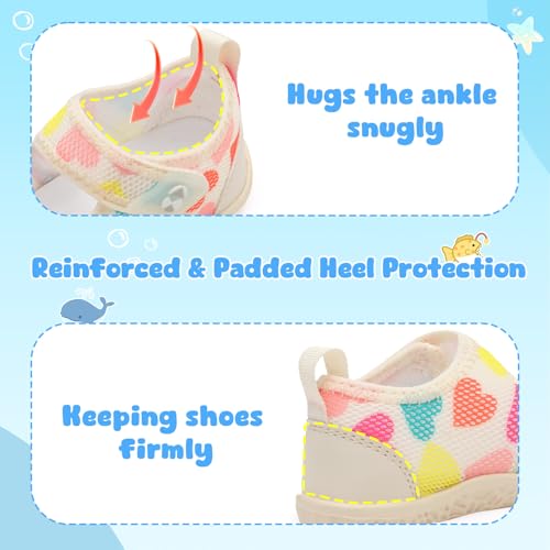 Image of Centipede Demon Toddler Water Shoes Boys Girls Swim Aqua Socks Barefoot Kids Water Sandals Quick Dry Breathable Lightweight for Beach Pool Waterpark