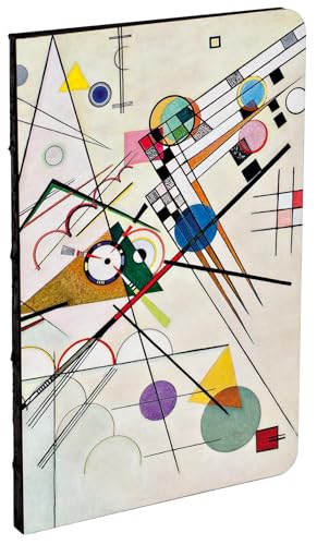 teNeues - Small Bullet Journal: Wassily Kandinsky, Notebook, Composition 8, Abstract Design Artwork, Dot-Grid Paper - 120 Pages: Slim format Small Bullet Journal with Dot-Grid Pages image 3
