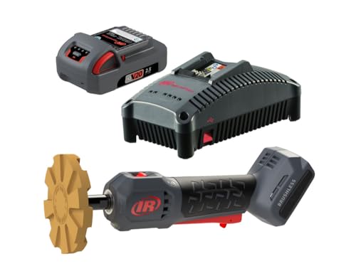 Ingersoll Rand G3241-K1 20V Cordless Adhesive Remover 1 Battery Kit, 4' Pad, 3700 RPM, 1 Eraser Pad