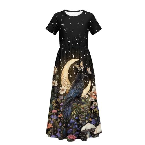 Robe florale pour enfants Cherry Pigs aux finitions couture raffinées